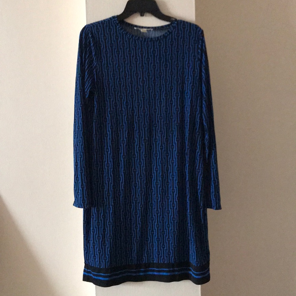 MICHAEL Michael Kors Geometric Print Shift Dress